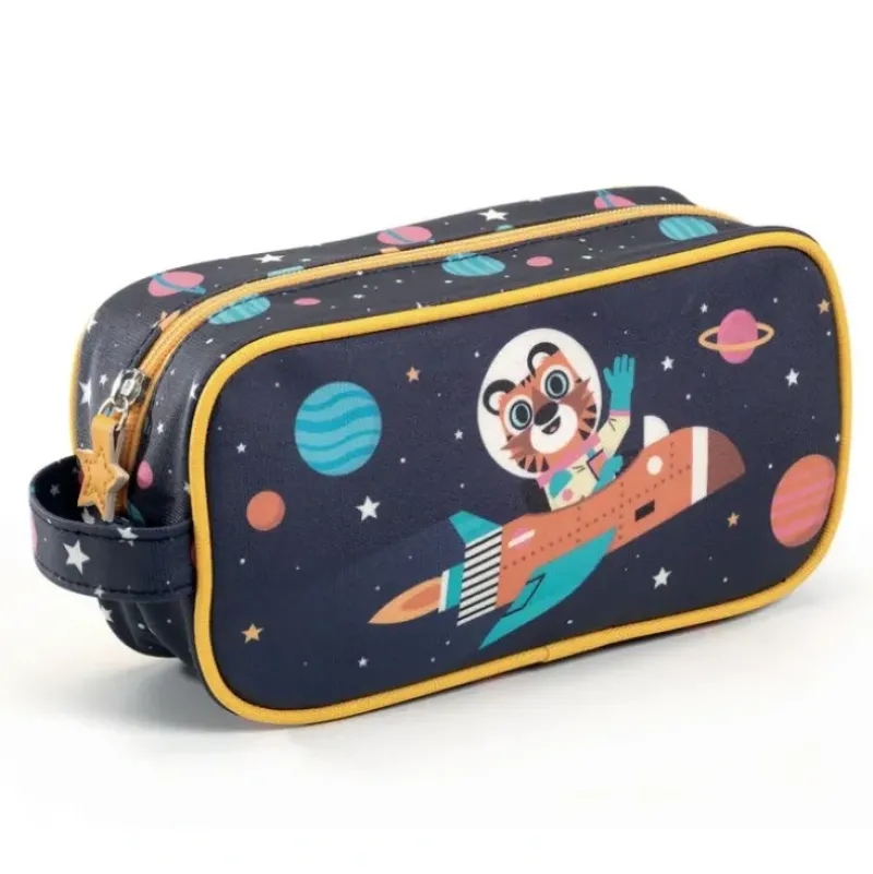 Djeco Pencil Pouch - Direction Space - Little Painter Art | Exploring the Endless Possibilities of Art| Hot