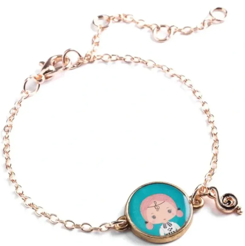 Djeco Tinyly Charm Bracelet - Sidonie - Little Painter Art | Exploring the Endless Possibilities of Art| Hot