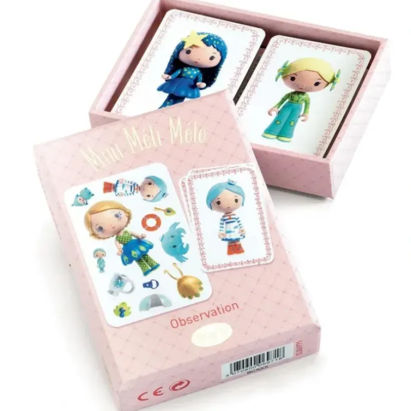 Djeco Tinyly Mini Mli Mlo Observation Game - Little Painter Art | Exploring the Endless Possibilities of Art| Shop All