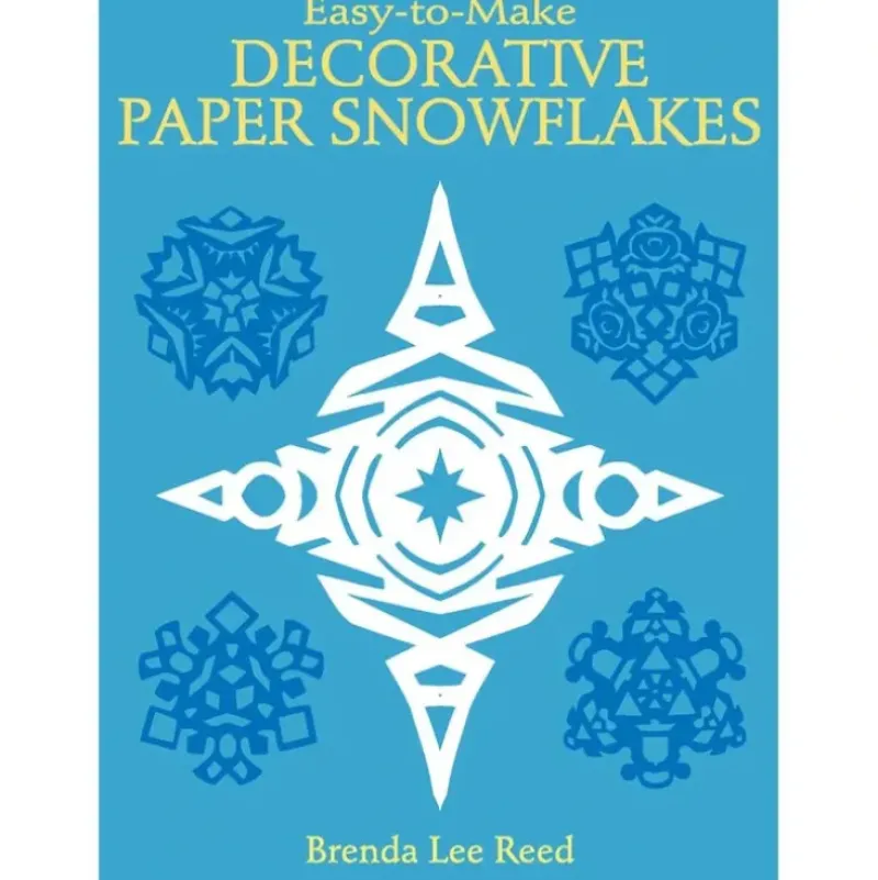 Dover Easy-to-Make Decorative Paper Snowflakes - Little Painter Art | Exploring the Endless Possibilities of Art| Hot