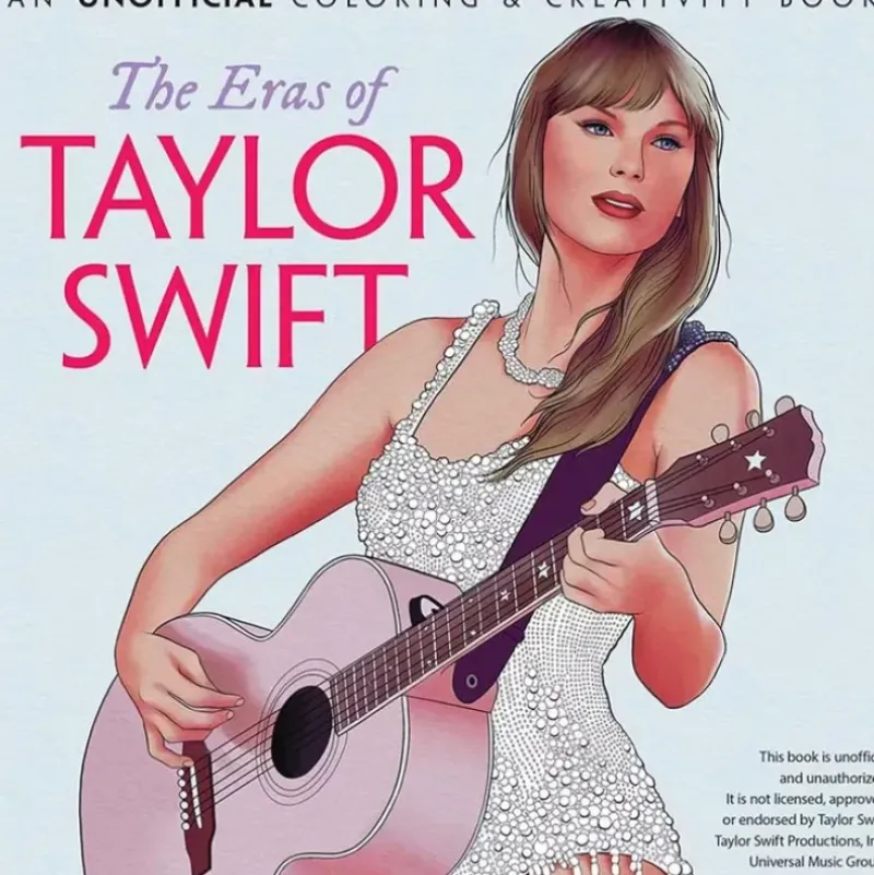 Dover The Eras of Taylor Swift: An Unofficial Coloring & Creativity Book - Little Painter Art | Exploring the Endless Possibilities of Art| Hot