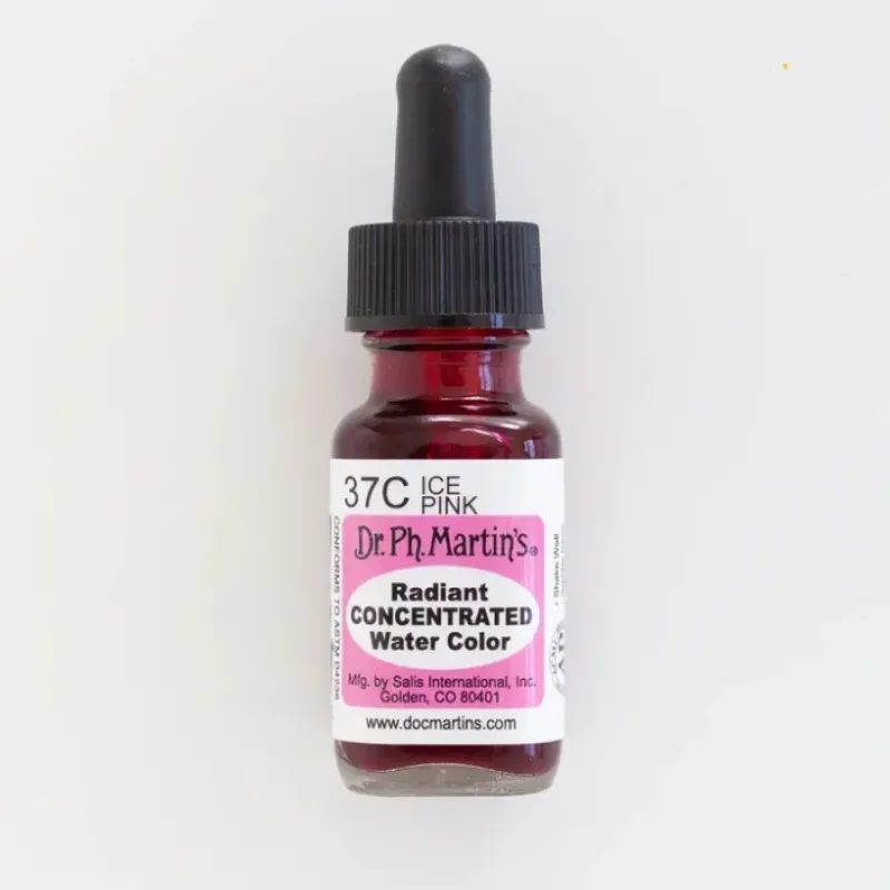 Brush^Dr. Ph. Martins Radiant Concentrated 37C Ice Pink - Little Painter Art | Exploring the Endless Possibilities of Art