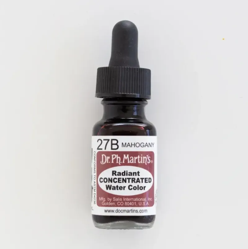 Dr. Ph. Martins Radiant Concentrated 27B Mahogany - Little Painter Art | Exploring the Endless Possibilities of Art| Brush