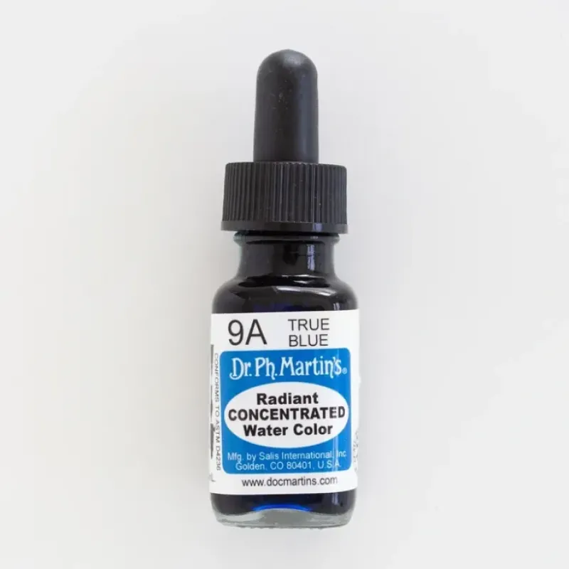 Brush^Dr. Ph. Martins Radiant Concentrated 9A True Blue - Little Painter Art | Exploring the Endless Possibilities of Art