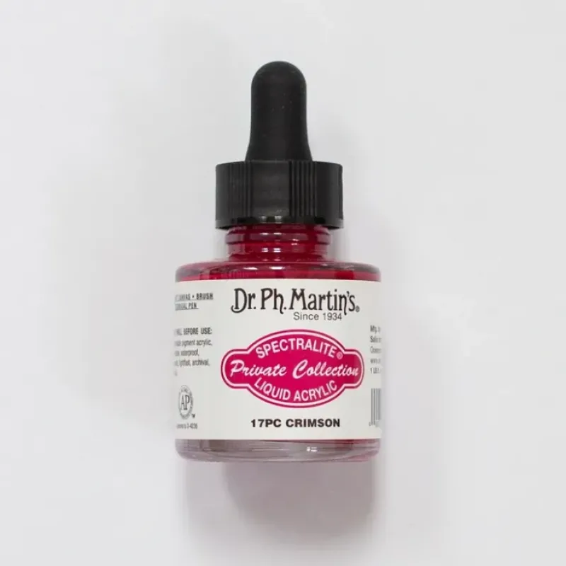 Canvas^Dr. Ph. Martins Spectralite 17PC Crimson - Little Painter Art | Exploring the Endless Possibilities of Art