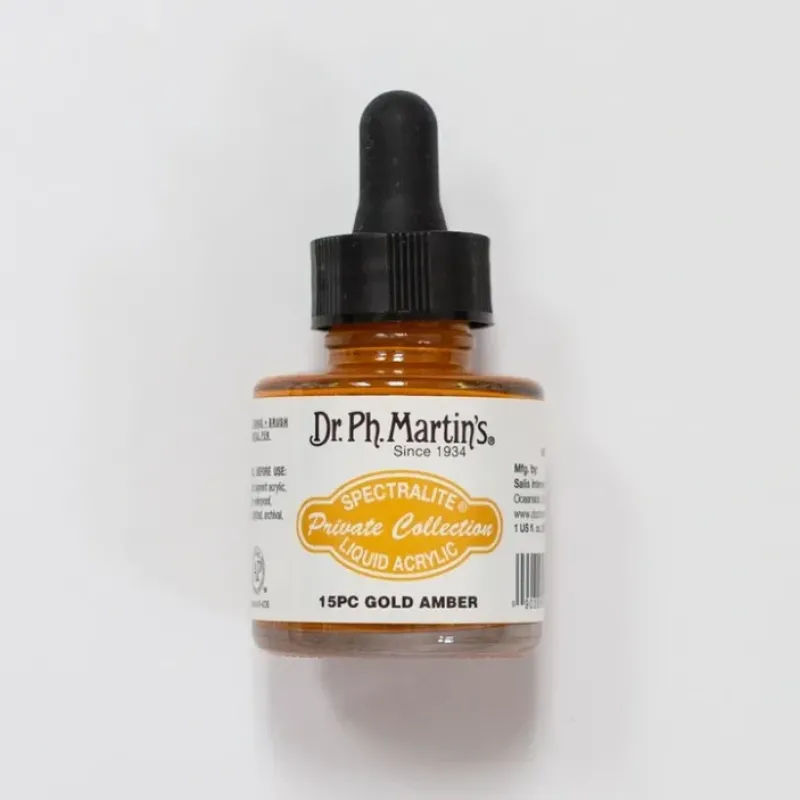 Canvas^Dr. Ph. Martins Spectralite 15PC Gold Amber - Little Painter Art | Exploring the Endless Possibilities of Art