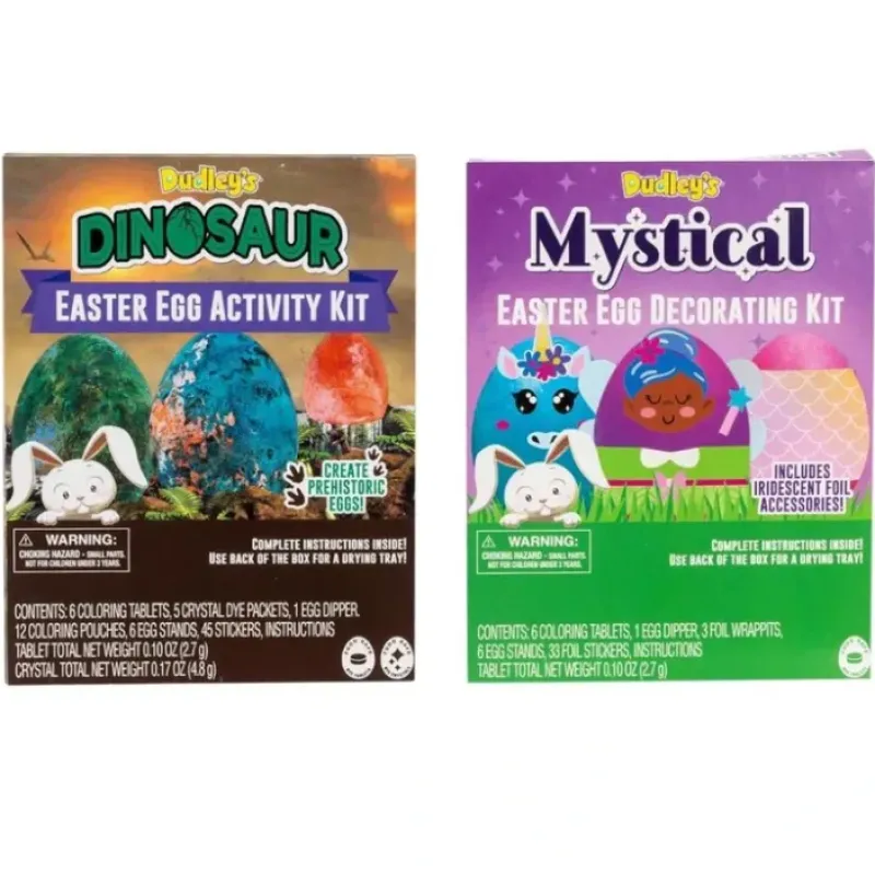Shop All^Dudley's Egg Decorating Dye Kit - Dinosaur or Mystical - Little Painter Art | Exploring the Endless Possibilities of Art