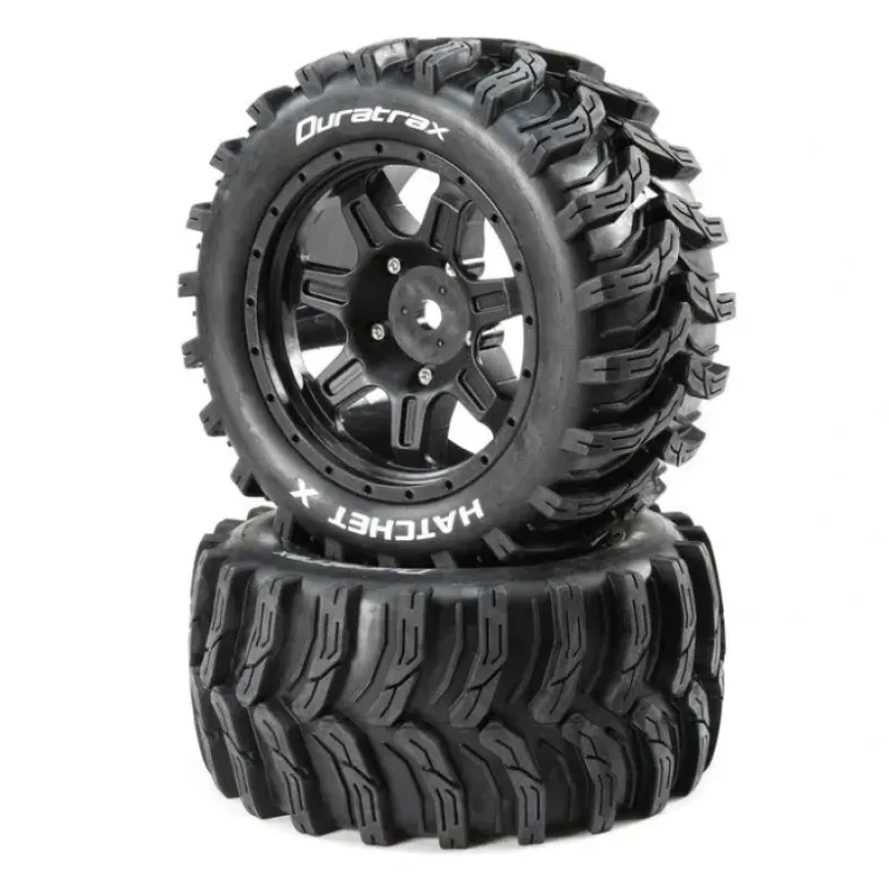 Shop All^Duratrax Hatchet X Belted Mounted Tires, 24mm Black (2) - Little Painter Art | Exploring the Endless Possibilities of Art