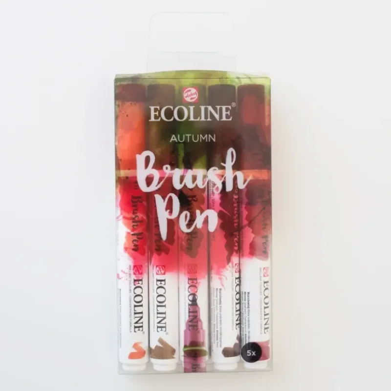 Ecoline Brushpen set Autumn - Little Painter Art | Exploring the Endless Possibilities of Art| Brush