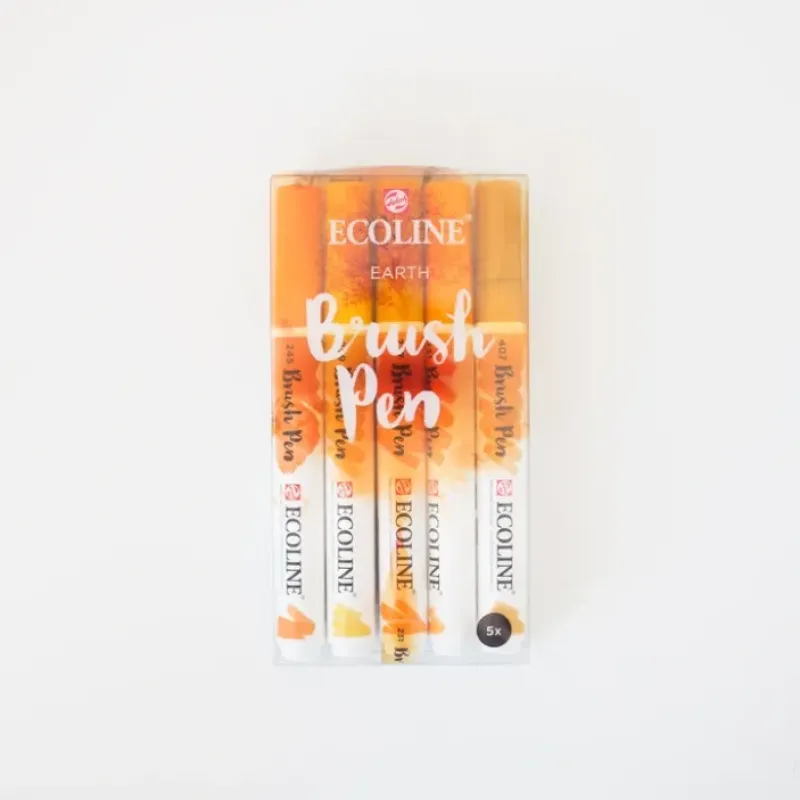 Brush^Ecoline brushpen set Earth - Little Painter Art | Exploring the Endless Possibilities of Art