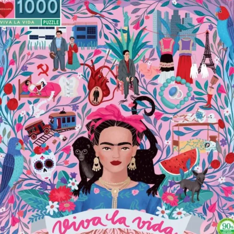 Shop All^eeBoo 1000pc Puzzle - Viva La Vida - Little Painter Art | Exploring the Endless Possibilities of Art