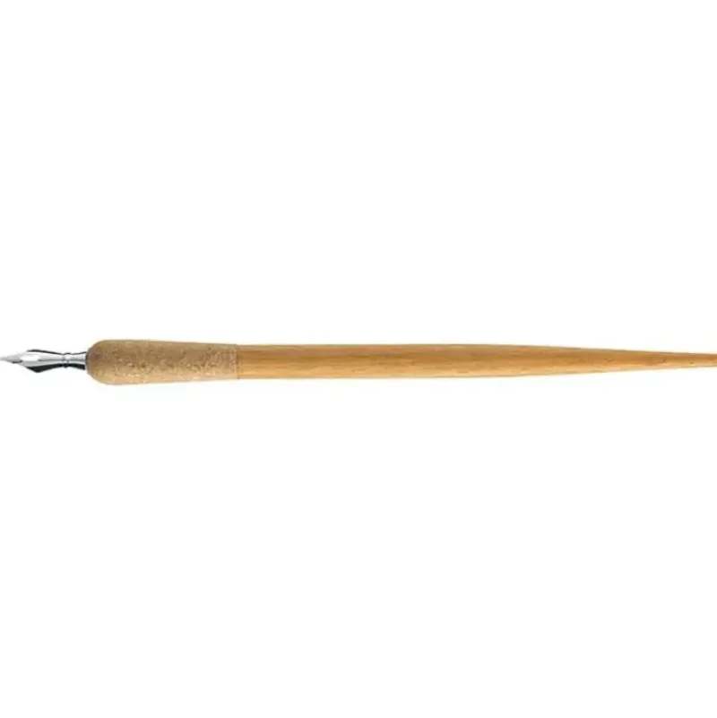 E+M Gemini Nib Penholder - Natural Beech - Little Painter Art | Exploring the Endless Possibilities of Art| Shop All