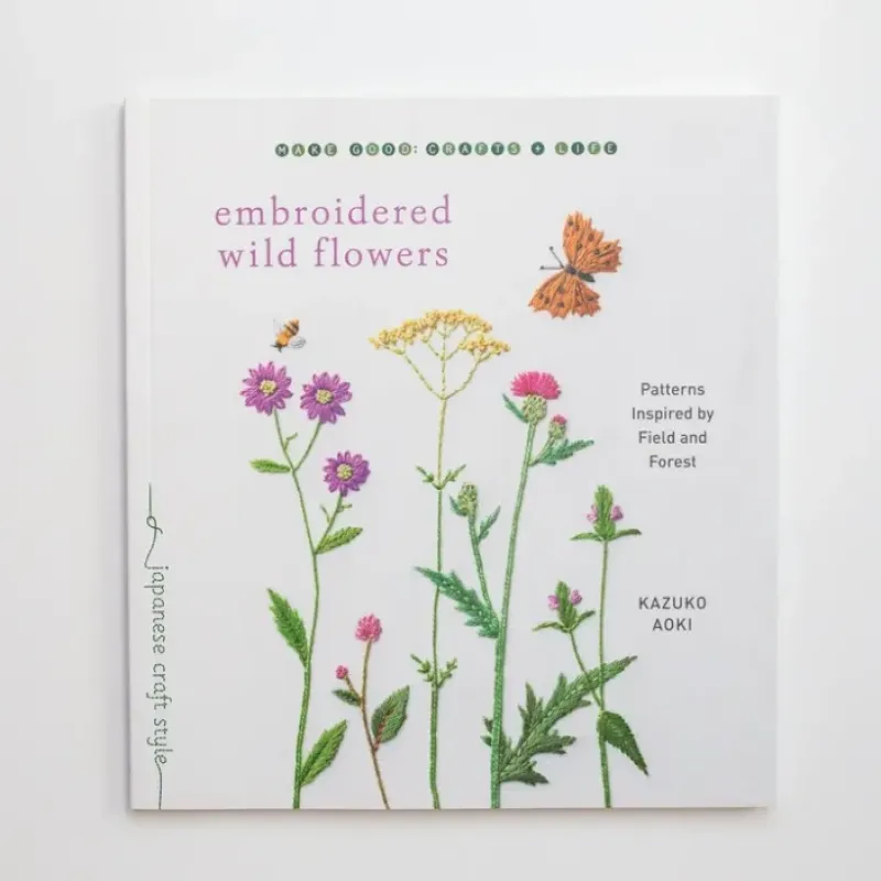 Shop All^Embroidered Wild Flowers by Kazuko Aoki - Little Painter Art | Exploring the Endless Possibilities of Art