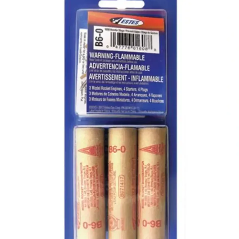 Estes Rockets B6-0 (3 ea) - Little Painter Art | Exploring the Endless Possibilities of Art| Shop All