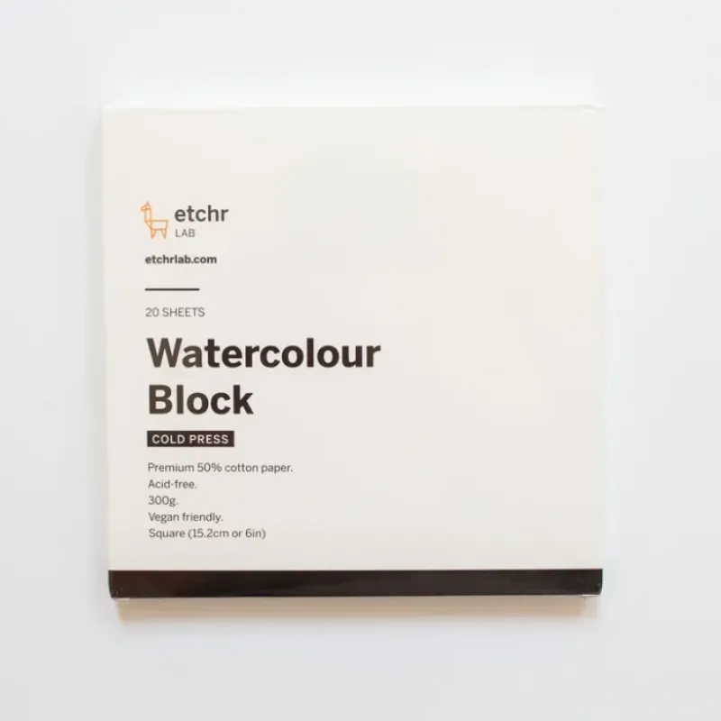 Shop All^Etchr 6in Paper Block 50% Cotton - Little Painter Art | Exploring the Endless Possibilities of Art