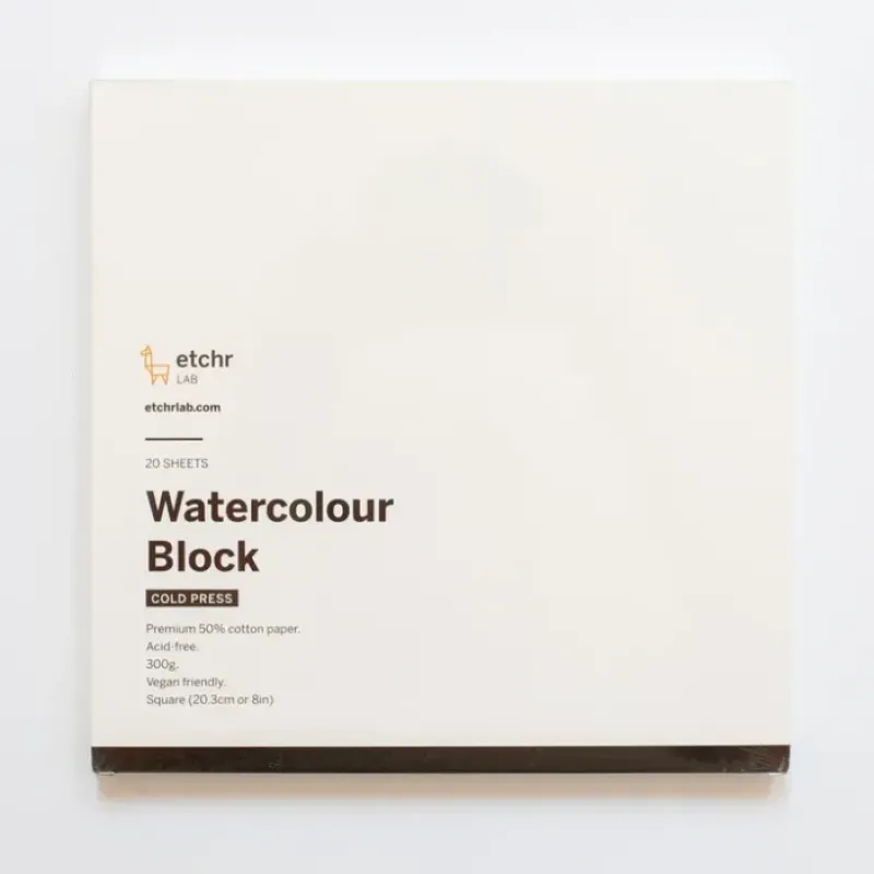 Shop All^Etchr 8in Paper Block 50% Cotton - Little Painter Art | Exploring the Endless Possibilities of Art