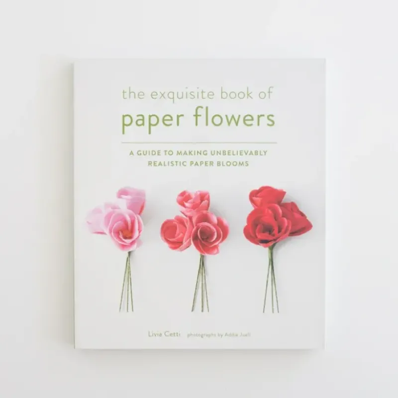Shop All^Exquisite Book for Paper Flowers' by Livia Cetti - Little Painter Art | Exploring the Endless Possibilities of Art