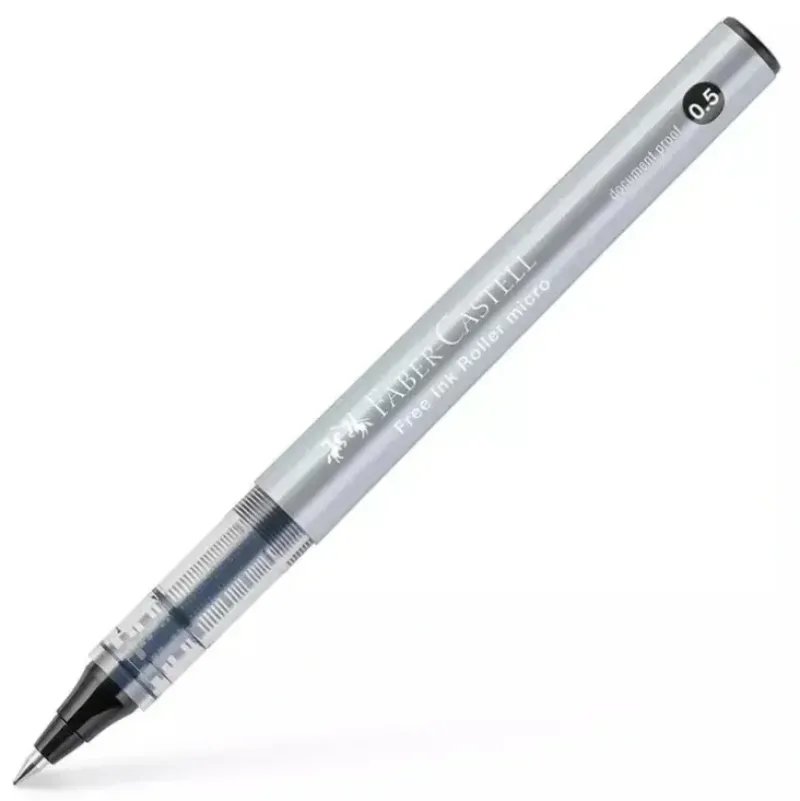 Faber-Castell Free Ink Rollerball Pen 0.5mm Black - Little Painter Art | Exploring the Endless Possibilities of Art| Shop All