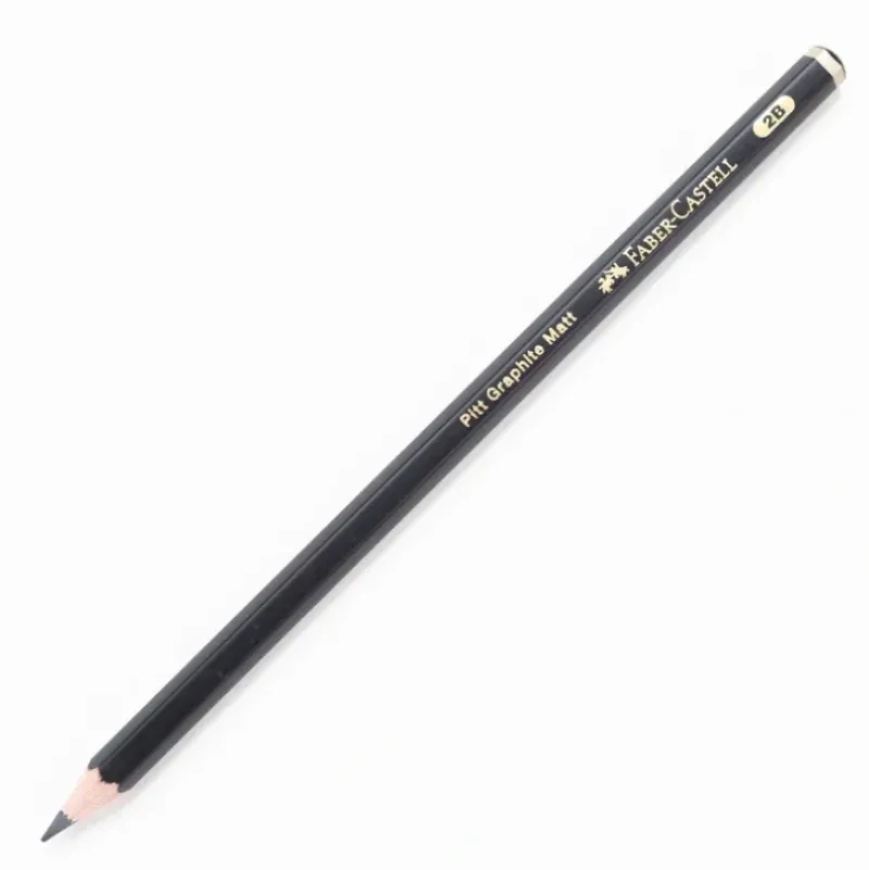 Faber-Castell Grafietpotlood Pitt Mat 2B - Little Painter Art | Exploring the Endless Possibilities of Art| Shop All