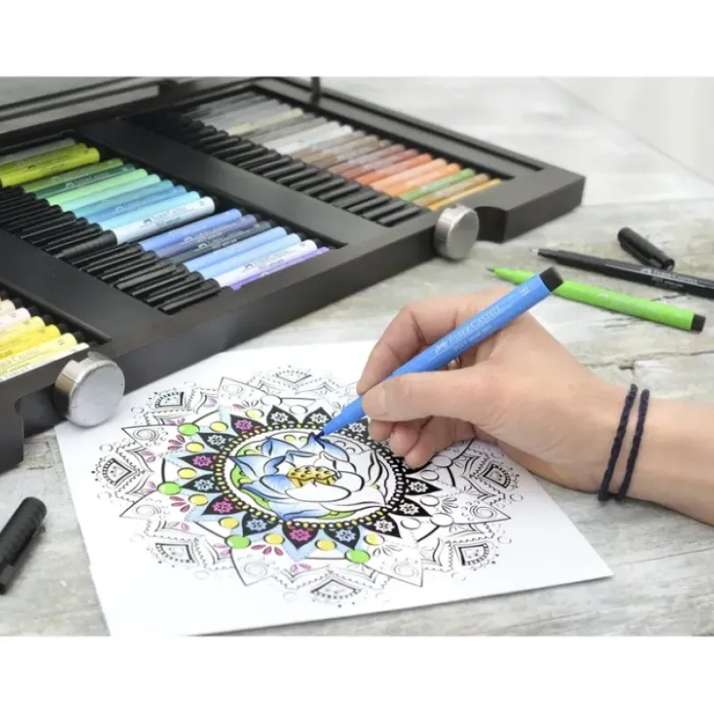 Pigment^Faber-Castell Pitt Artist Brush Pen Indian Ink Individual - Little Painter Art | Exploring the Endless Possibilities of Art