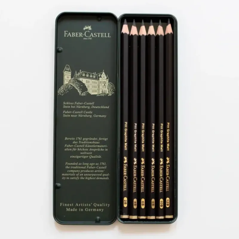 Shop All^Faber-Castell Pitt Graphite matt set 6 - Little Painter Art | Exploring the Endless Possibilities of Art
