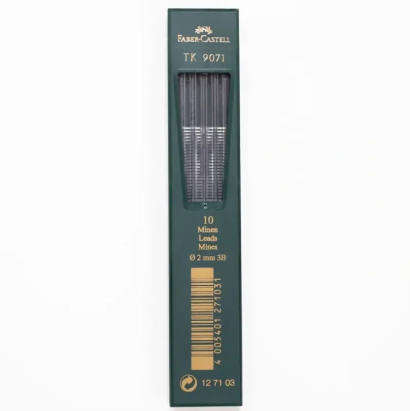 Faber-Castell Potloodstiftjes TK9071 3B 2mm 10st. - Little Painter Art | Exploring the Endless Possibilities of Art| Shop All