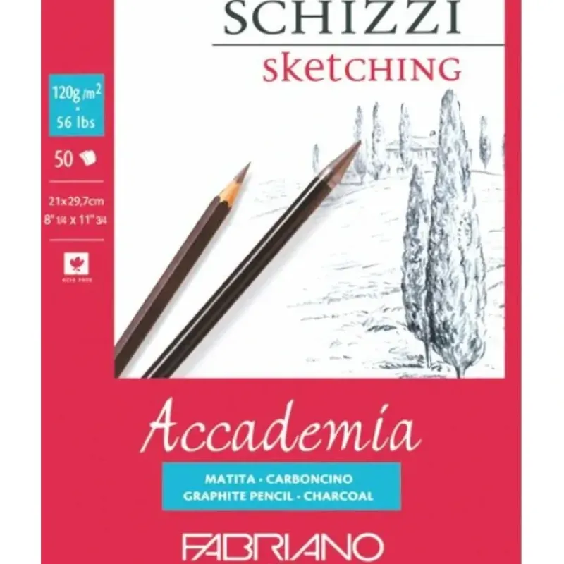 Shop All^Fabriano Accademia Drawing & Sketching Pads 50 Sheets 120GSM - Little Painter Art | Exploring the Endless Possibilities of Art