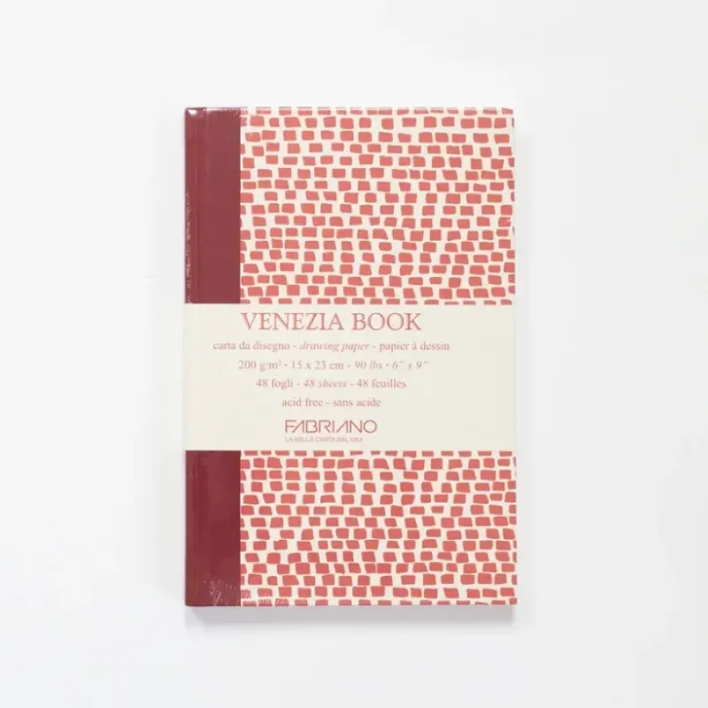 Shop All^Fabriano Venezia Book tekenalbum 48 vellen 200gr/m 15x23cm - Little Painter Art | Exploring the Endless Possibilities of Art