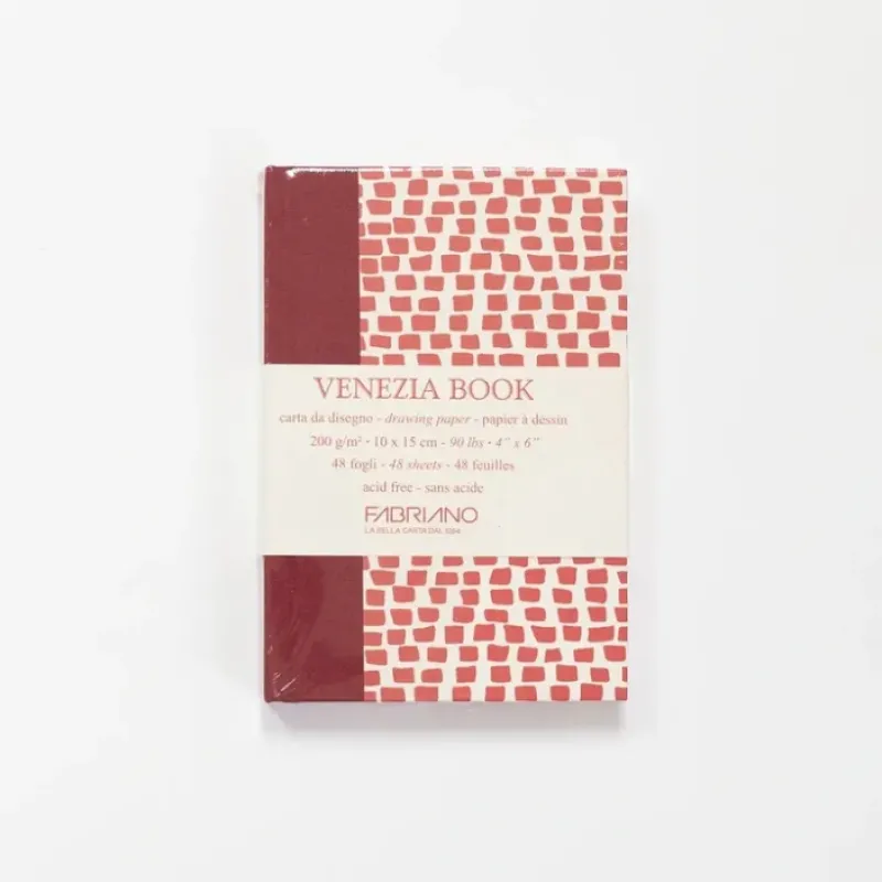 Shop All^Fabriano Venezia Book tekenalbum 48 vellen 200gr/m 10x15cm - Little Painter Art | Exploring the Endless Possibilities of Art