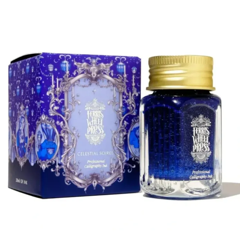 Hot^Ferris Wheel Press Bottled Calligraphy Ink - 28ml Celestial Soiree - Little Painter Art | Exploring the Endless Possibilities of Art