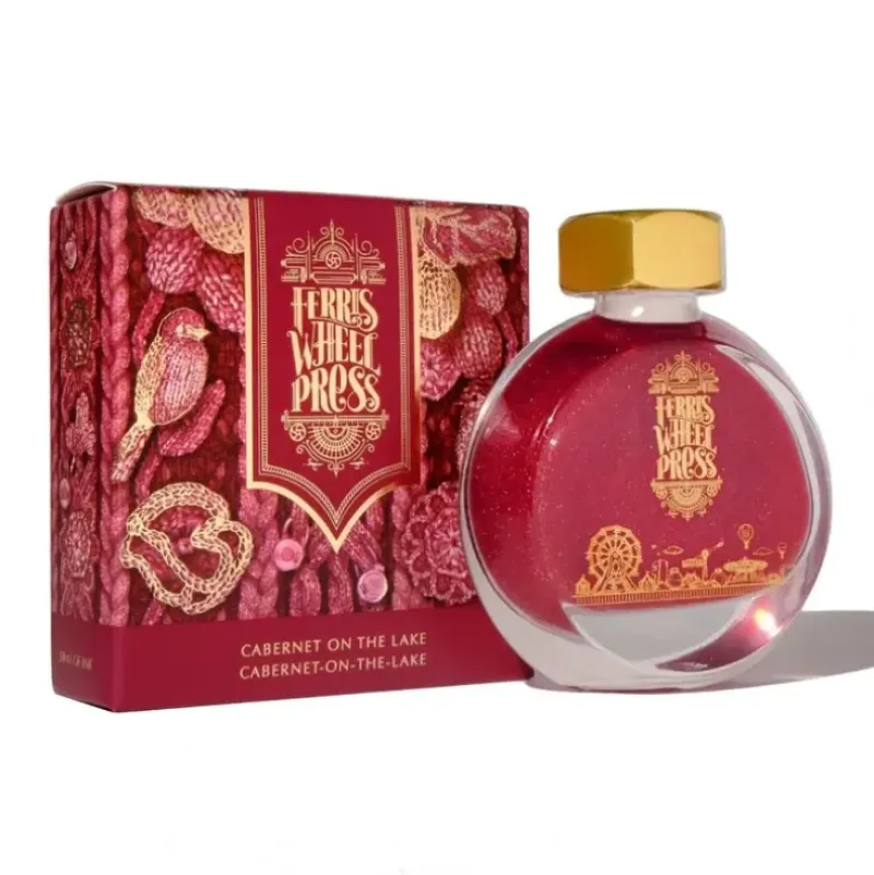 Ferris Wheel Press Bottled Ink - 38ml Cabernet On The Lake - Little Painter Art | Exploring the Endless Possibilities of Art| Shop All