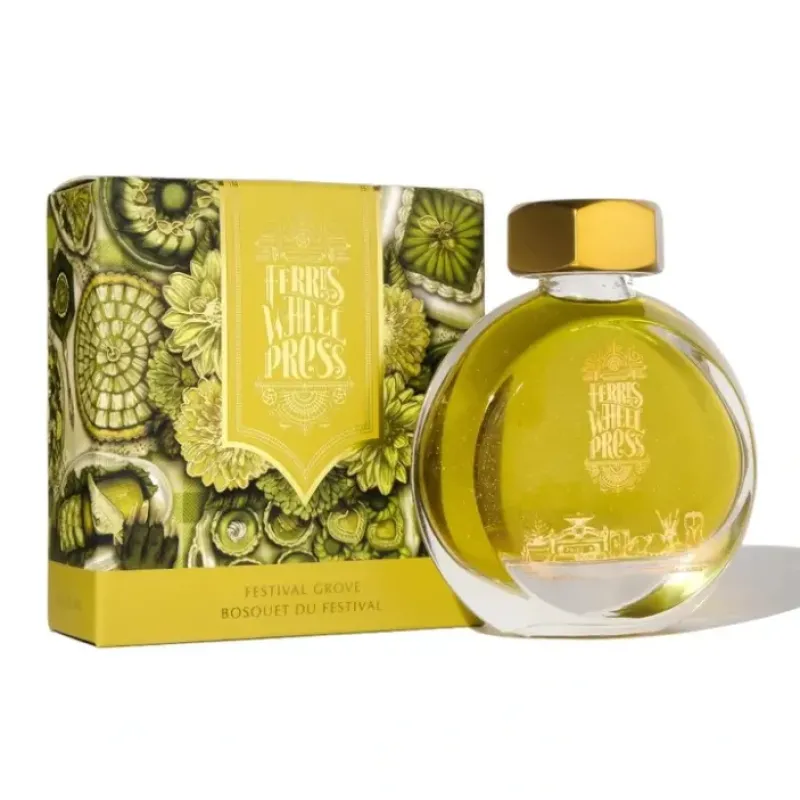 Shop All^Ferris Wheel Press Bottled Ink - 38ml Festival Grove - Little Painter Art | Exploring the Endless Possibilities of Art