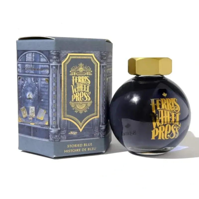 Shop All^Ferris Wheel Press Bottled Ink - 85ml Storied Blue - Little Painter Art | Exploring the Endless Possibilities of Art