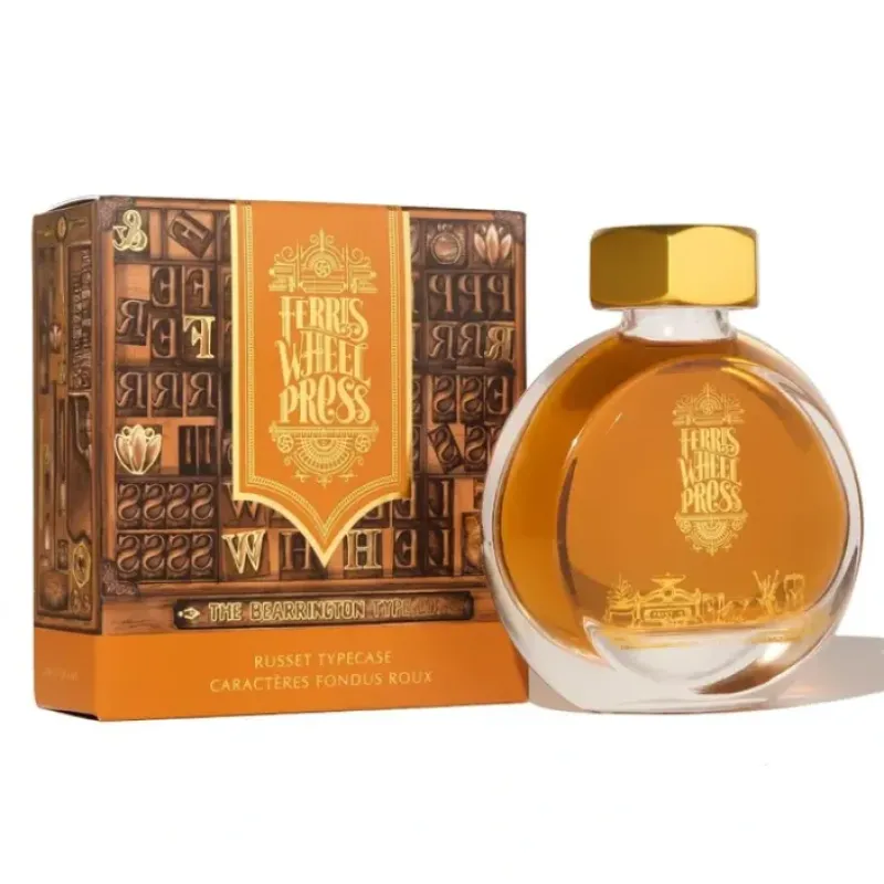 Shop All^Ferris Wheel Press Bottled Ink - 38ml Russet Typecase - Little Painter Art | Exploring the Endless Possibilities of Art