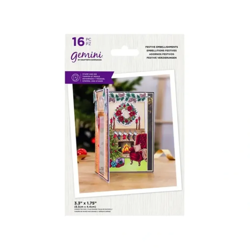 Shop All^Festive Embellishment 3D Scene Builder Stamp and Die Set - Little Painter Art | Exploring the Endless Possibilities of Art