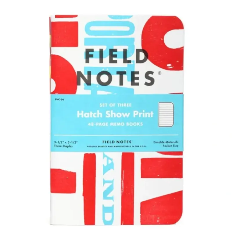 Shop All^Field Notes Hatch Show Print Memo Books 3pk Ruled - Little Painter Art | Exploring the Endless Possibilities of Art