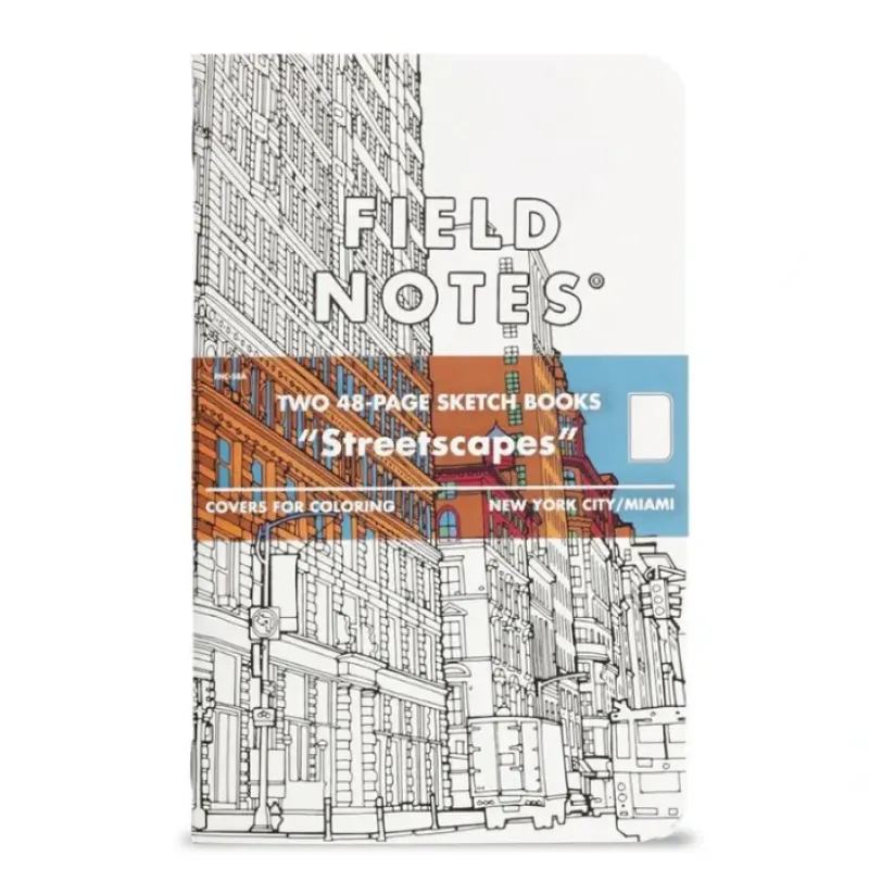 Hot^Field Notes Streetscapes Notebook 2pk - NYC / Miami - Little Painter Art | Exploring the Endless Possibilities of Art