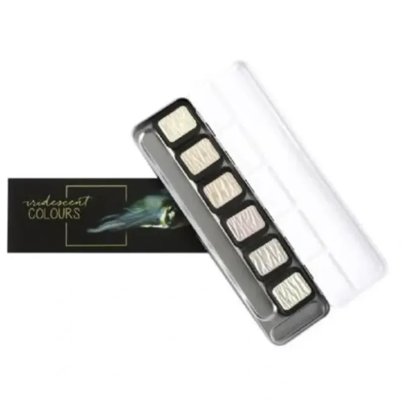 Brush^Finetec Mica Iridescent Watercolour Set 6pk - Little Painter Art | Exploring the Endless Possibilities of Art