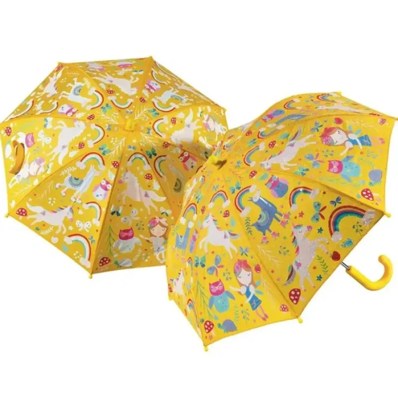 Shop All^Floss & Rock Kid's Colour-Change Umbrella - Rainbow Fairy - Little Painter Art | Exploring the Endless Possibilities of Art