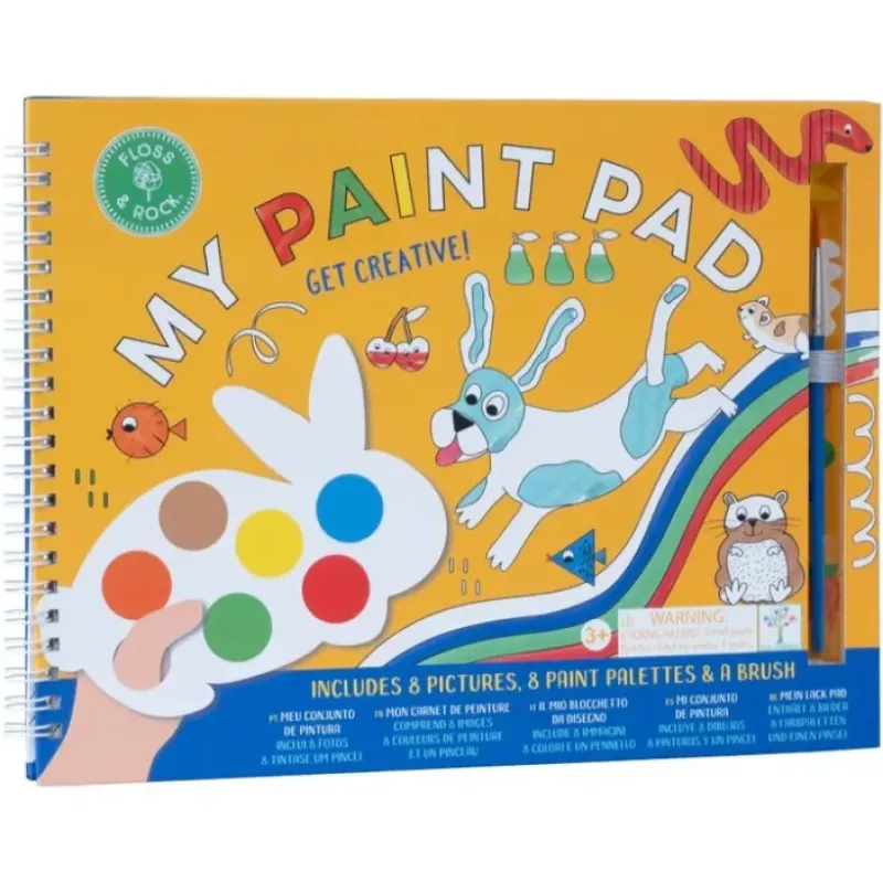 Hot^Floss & Rock My Paint Pad - Pets - Little Painter Art | Exploring the Endless Possibilities of Art