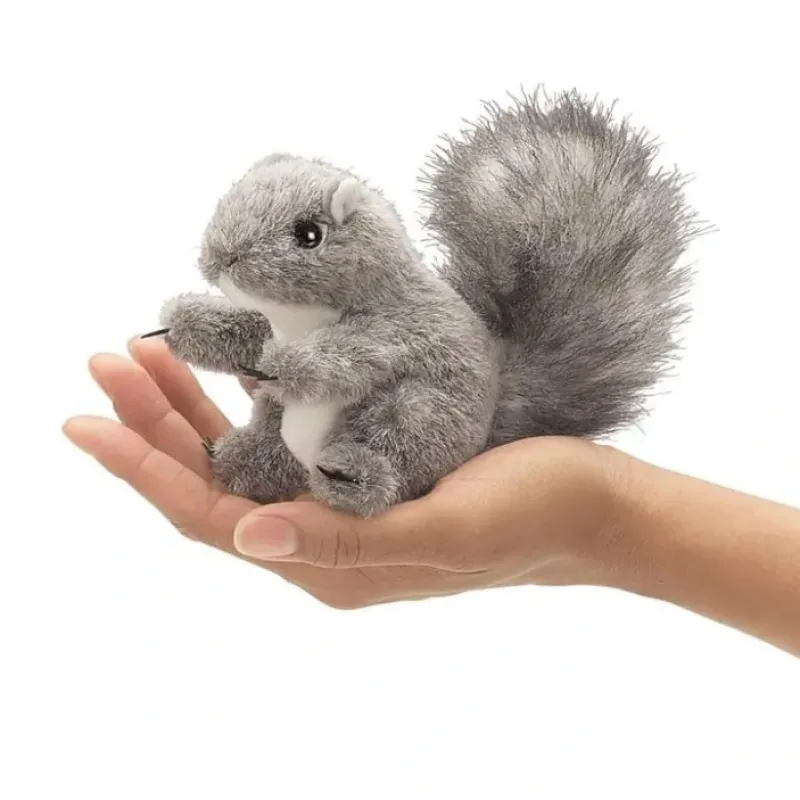 Shop All^Folkmanis Finger Puppet - Grey Squirrel - Little Painter Art | Exploring the Endless Possibilities of Art