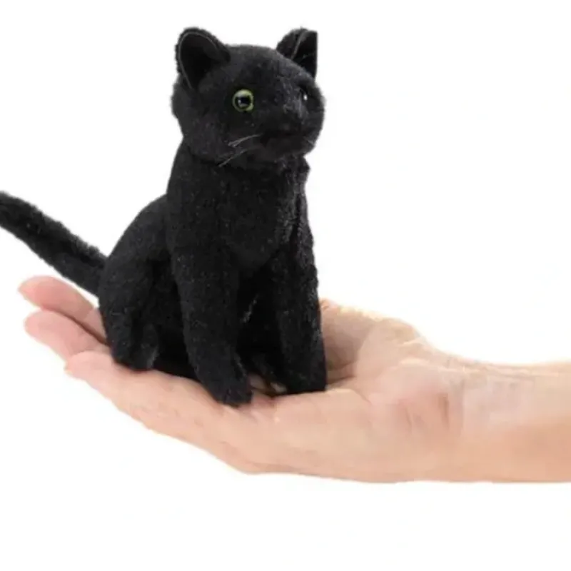 Shop All^Folkmanis Finger Puppet - Black Cat - Little Painter Art | Exploring the Endless Possibilities of Art