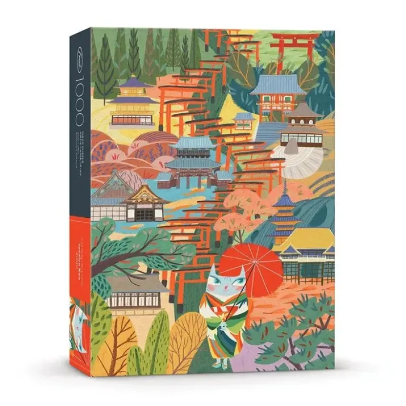 Shop All^Fred 1000pc Puzzle - Kyoto - Little Painter Art | Exploring the Endless Possibilities of Art