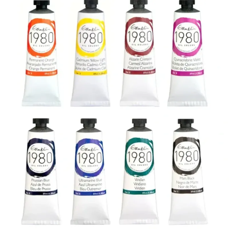 Pigment^Gamblin 1980 Oil Colours 37ml Tubes - Little Painter Art | Exploring the Endless Possibilities of Art