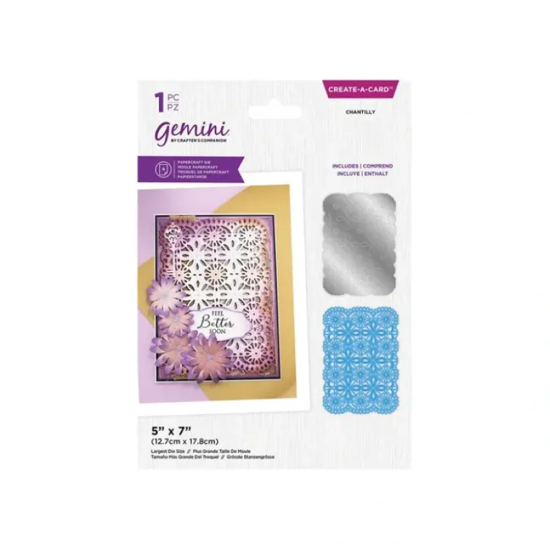 Shop All^Gemini - Metal Die - Create a Card - Broderie Anglaise - Chantilly - Little Painter Art | Exploring the Endless Possibilities of Art