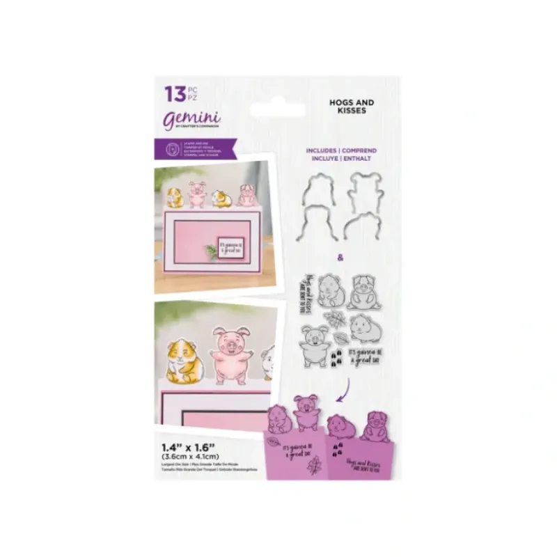 Shop All^Gemini - Stamp & Die - Hogs and Kisses - Little Painter Art | Exploring the Endless Possibilities of Art