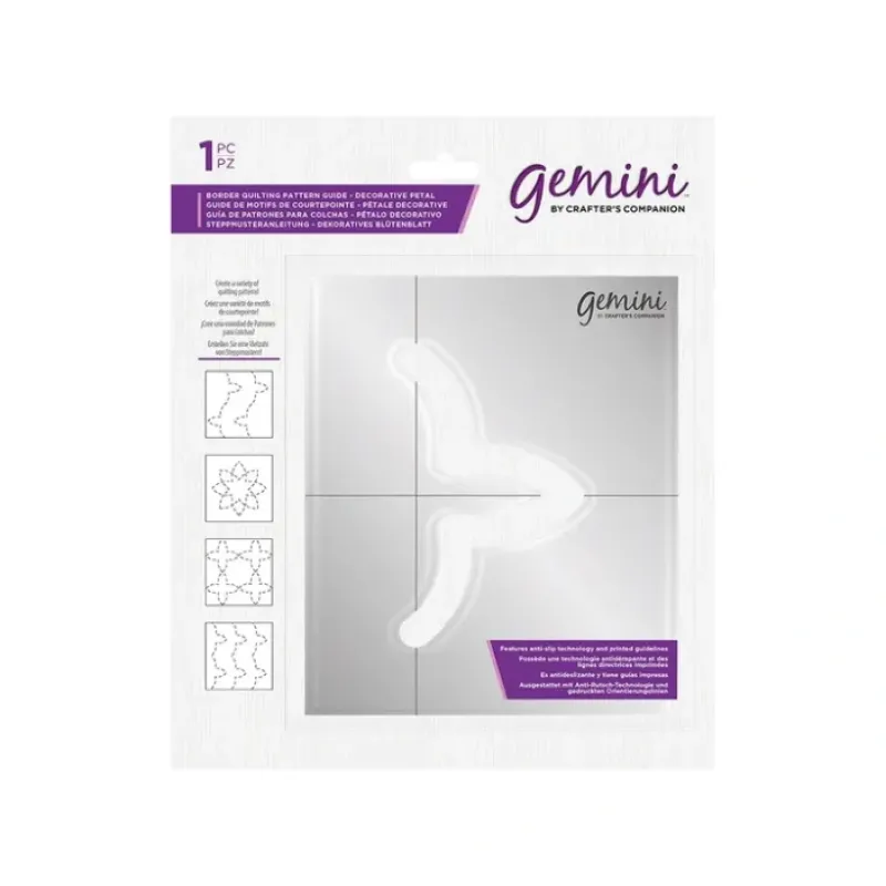 Shop All^Gemini Border Quilting Pattern Guide - Decorative Petal - Little Painter Art | Exploring the Endless Possibilities of Art