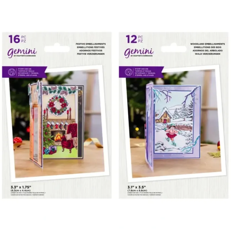 Shop All^Gemini Christmas 3D Scene Builder Stamp & Die Duo - Little Painter Art | Exploring the Endless Possibilities of Art