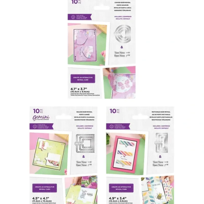 Shop All^Gemini Door Reveal Stamp and Dies - Little Painter Art | Exploring the Endless Possibilities of Art
