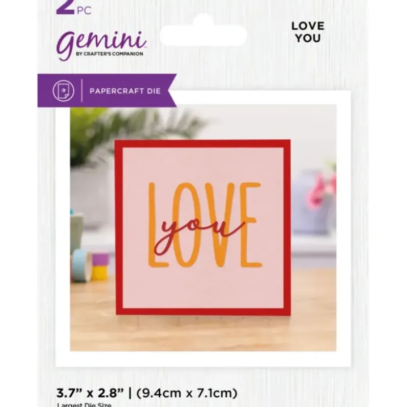 Shop All^Gemini Expressions Large Word - Love You - Little Painter Art | Exploring the Endless Possibilities of Art